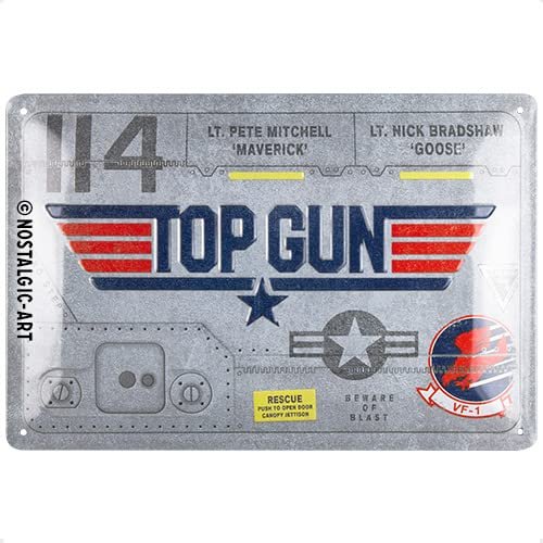 Top Gun Retro Tin Sign Review: Iconic Maverick Style