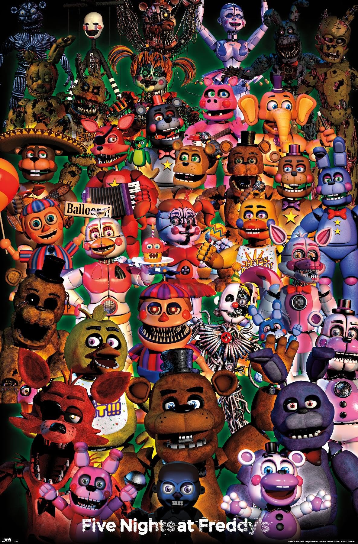 FNAF Ultimate Group Poster Review: Chic Gamer Decor