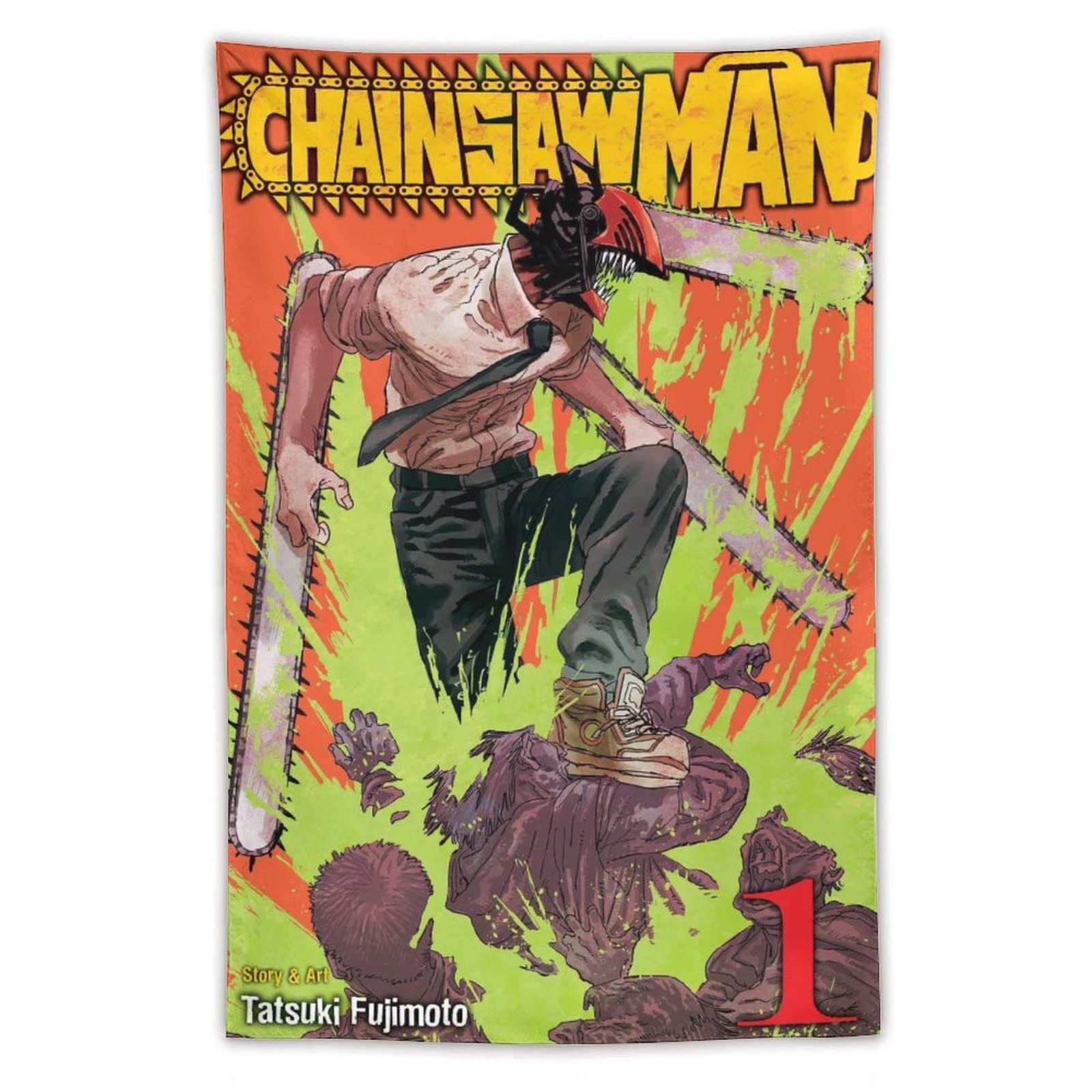 Chainsaw Man Denji Tapestry Review: Edgy Anime Room Decor