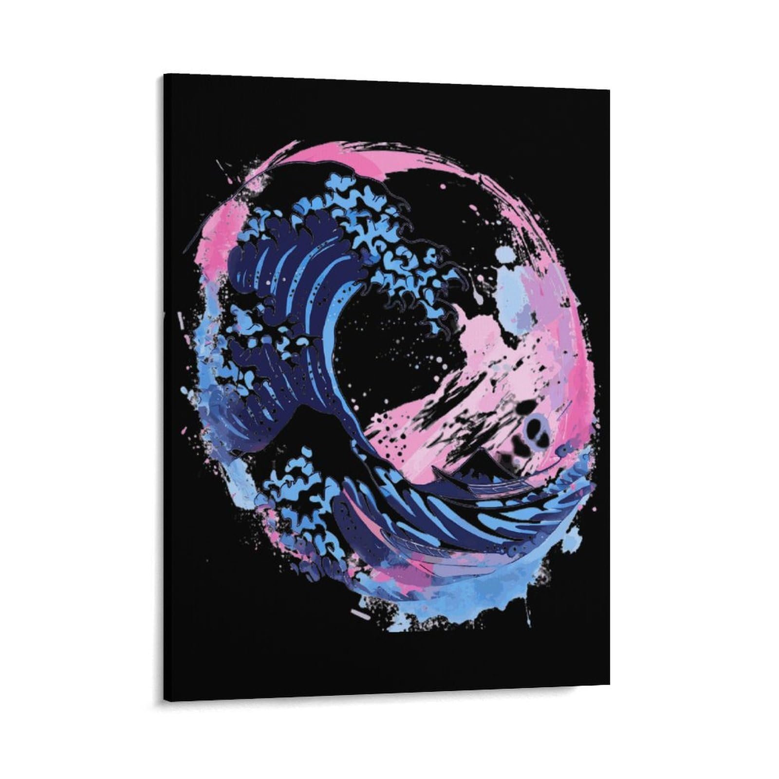 Transgender Pride Japanese Wave Canvas Art Review