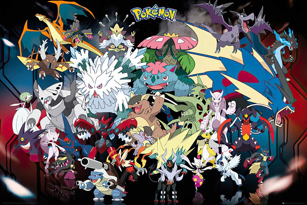 Pokemon Mega Poster Review: Ultimate Aesthetic Wall Art