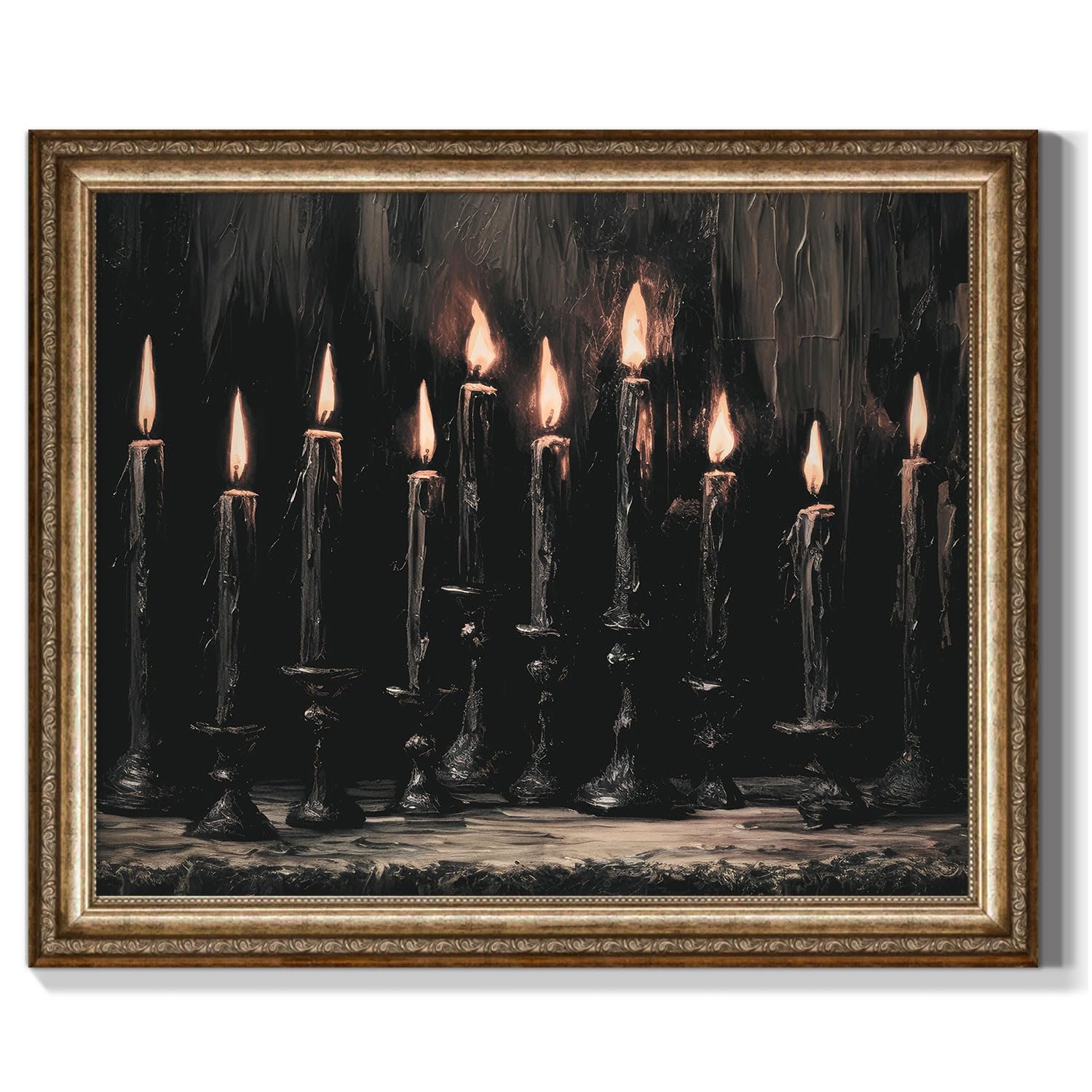 Dark Academia Halloween Canvas Wall Art Review