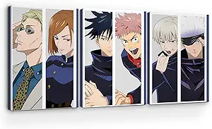 Jujutsu Kaisen Set of 3 Review: Modern Anime Wall Art