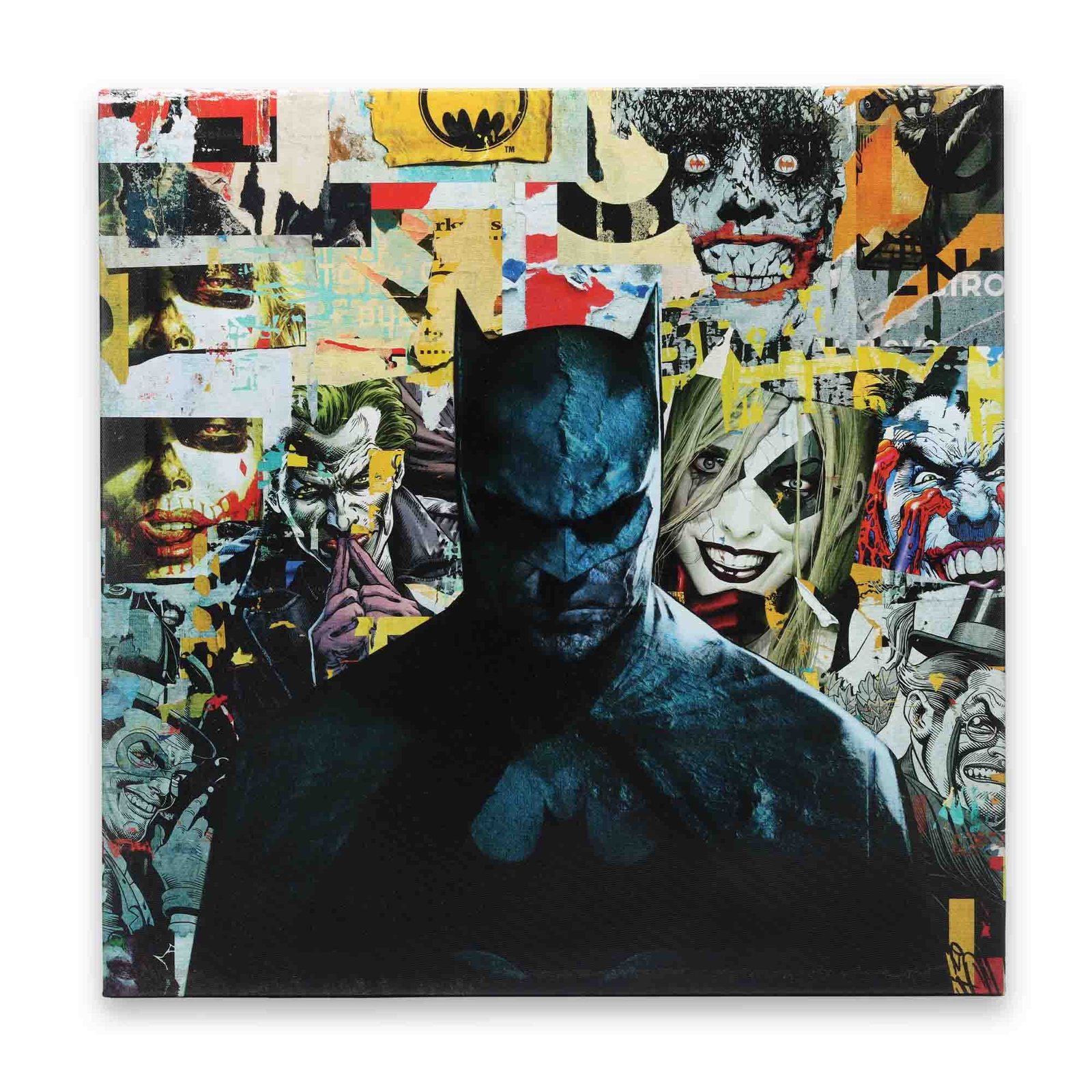 Batman Villains Collage Canvas Review: Gothic Chic Decor
