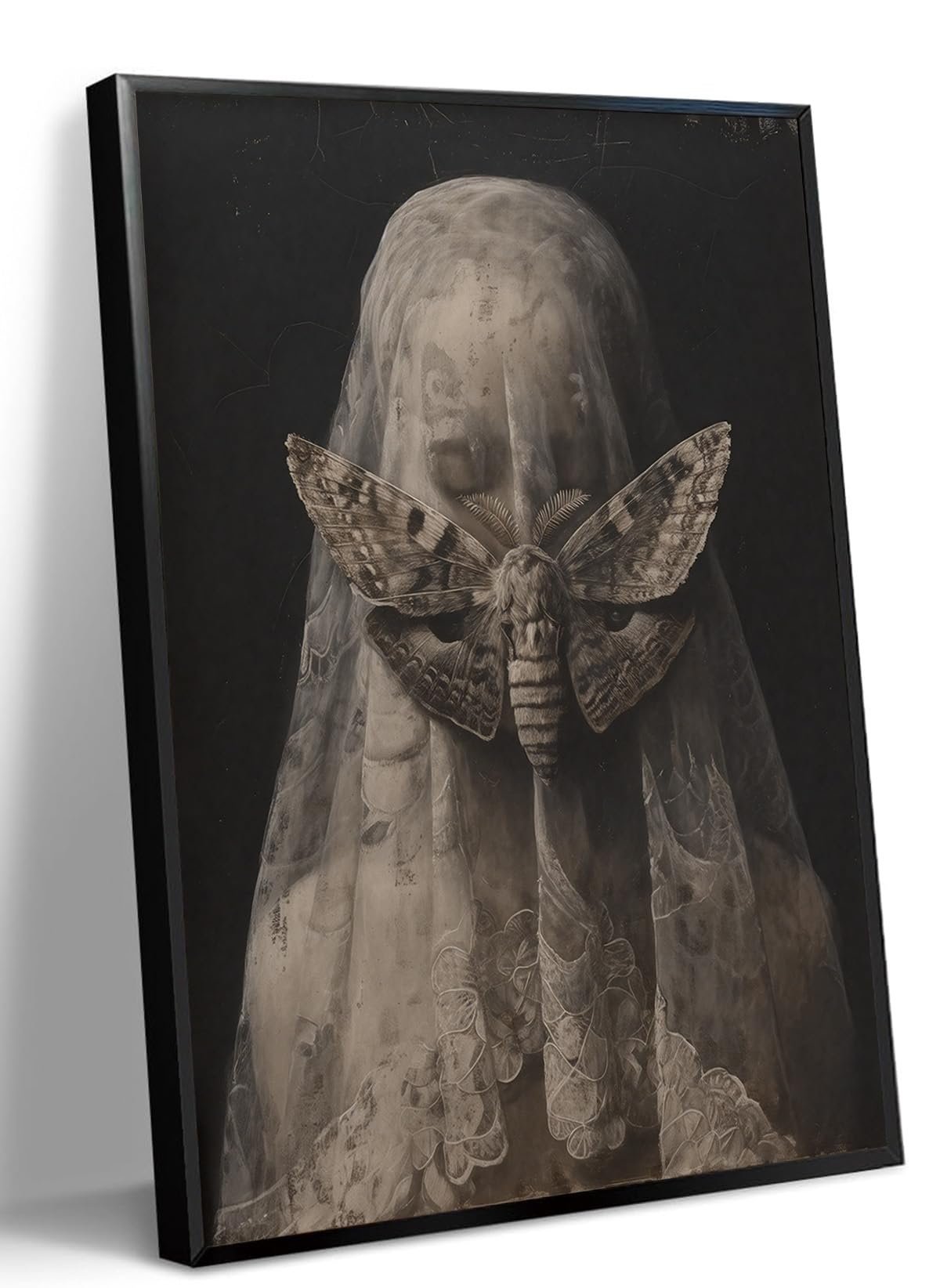 WOKAOGO Dark Academia Veiled Woman Art Review