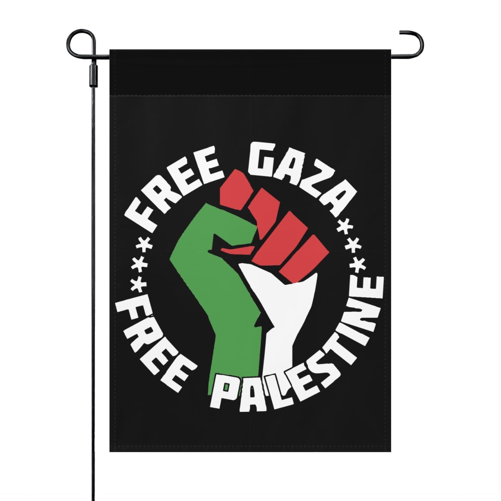 Styling the Free Gaza Garden Flag: A Yard Decor Review