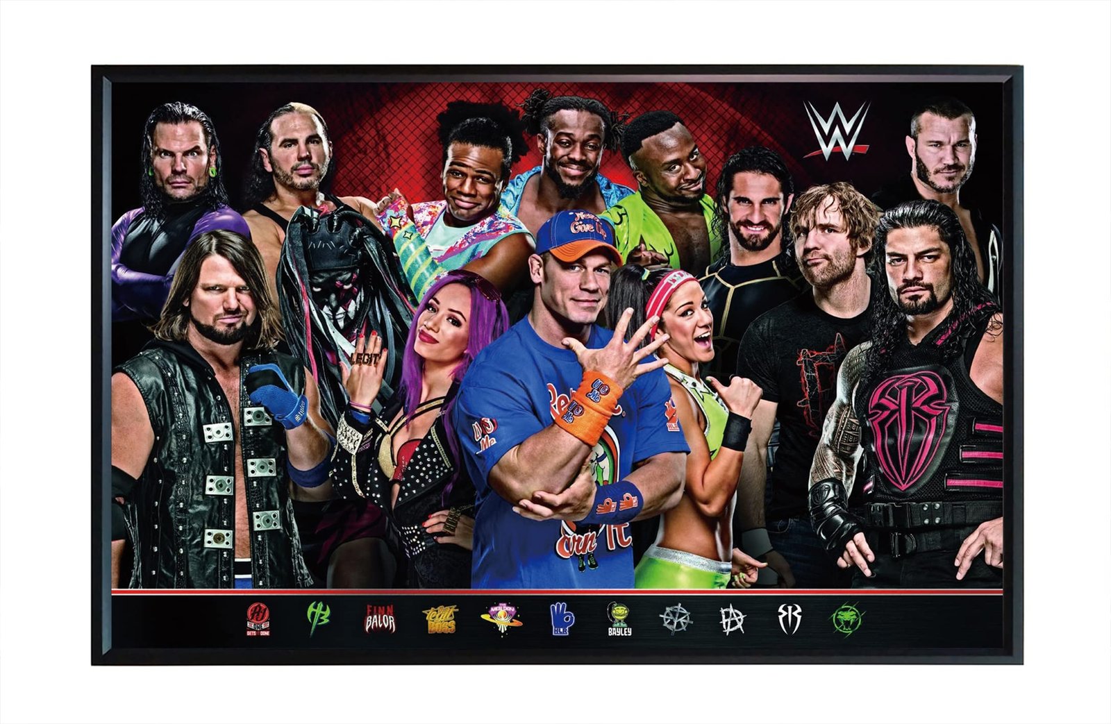 Elevate Your Space with the WWE Group 17 Matte Poster