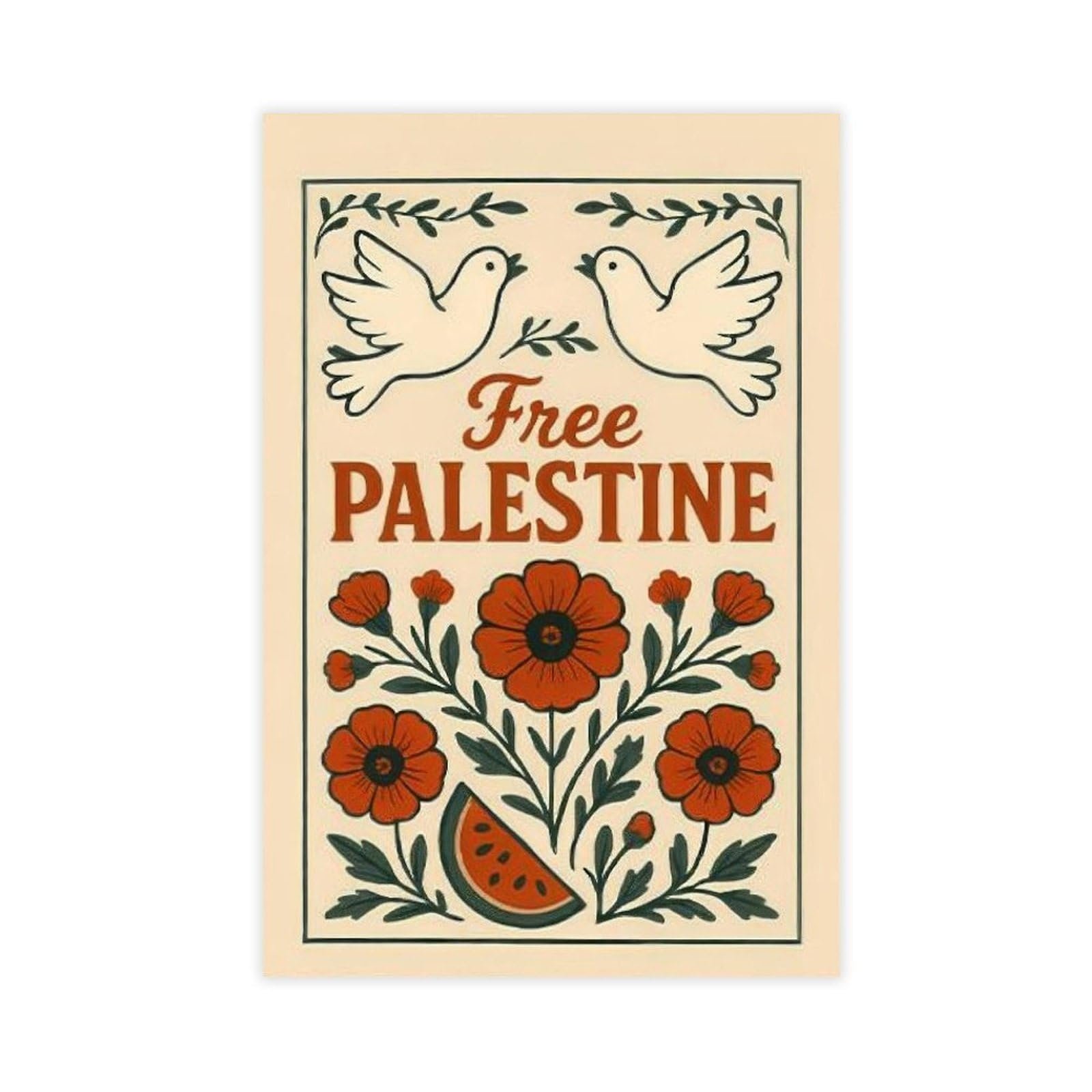 Fotuven Free Palestine Poster Review: Peace Meets Decor
