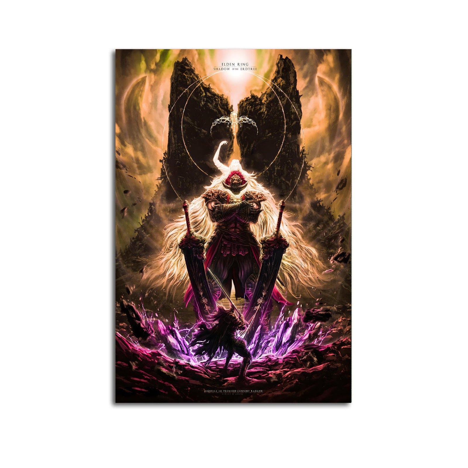 Elden Ring Canvas Art Review: Dark Fantasy Home Decor