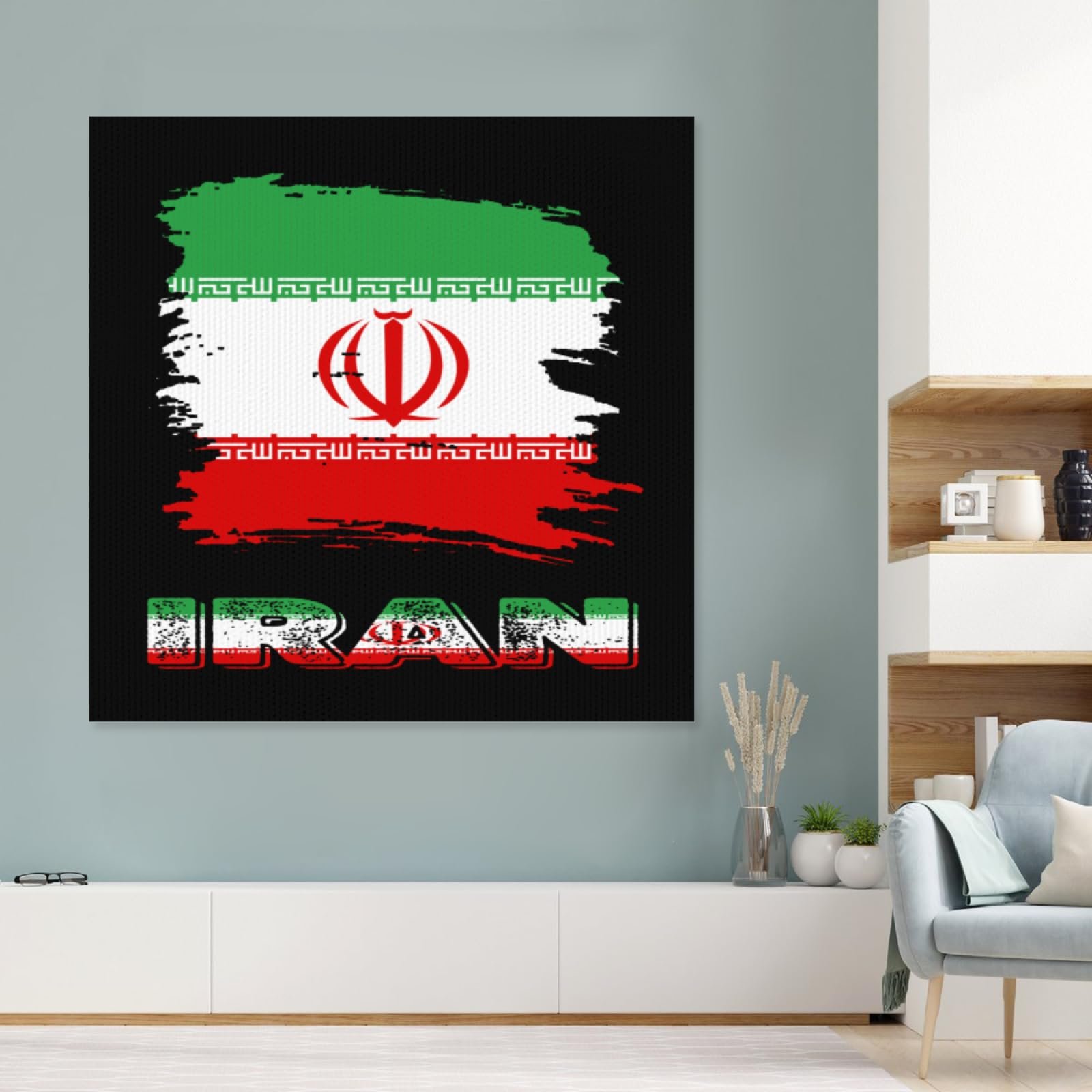 Vintage Iranian Flag Wall Art: A Soulful Heritage Review