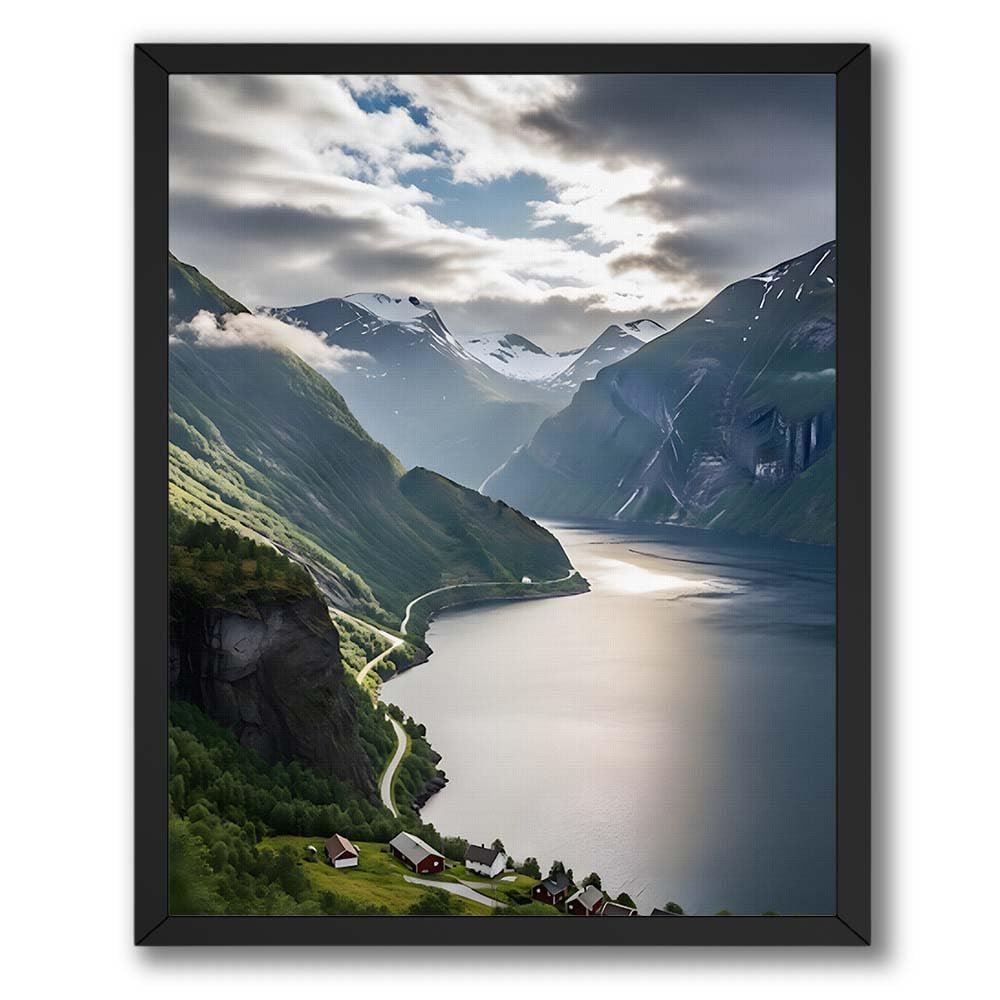 Nordic Fjord Landscape Poster Review: Scandi Serenity