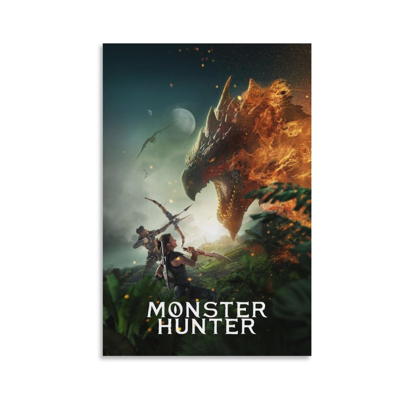 Monster Hunter Movie Canvas Art: A Bold Decor Review