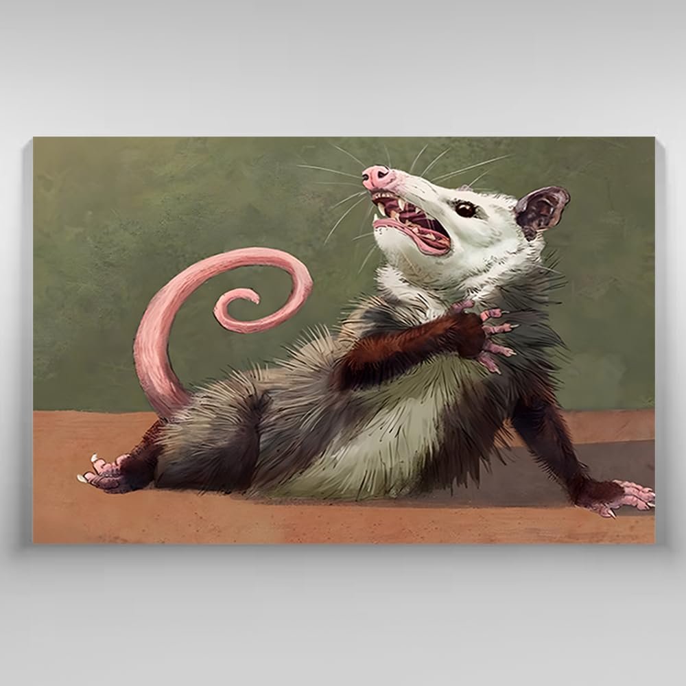 Funny Opossum Wall Art Review: Quirky Decor Guide