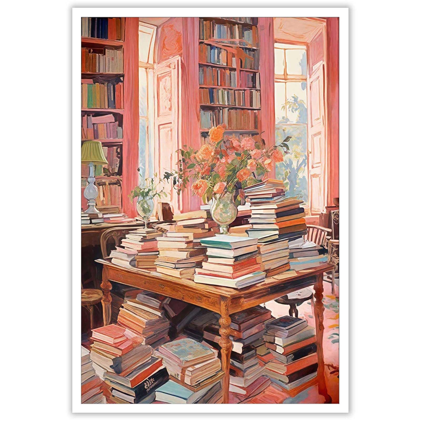 Vintage Library Poster Review: The Ultimate Bookish Aesthetic