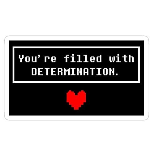 Undertale Determination Decal: Aesthetic Gaming Decor Guide