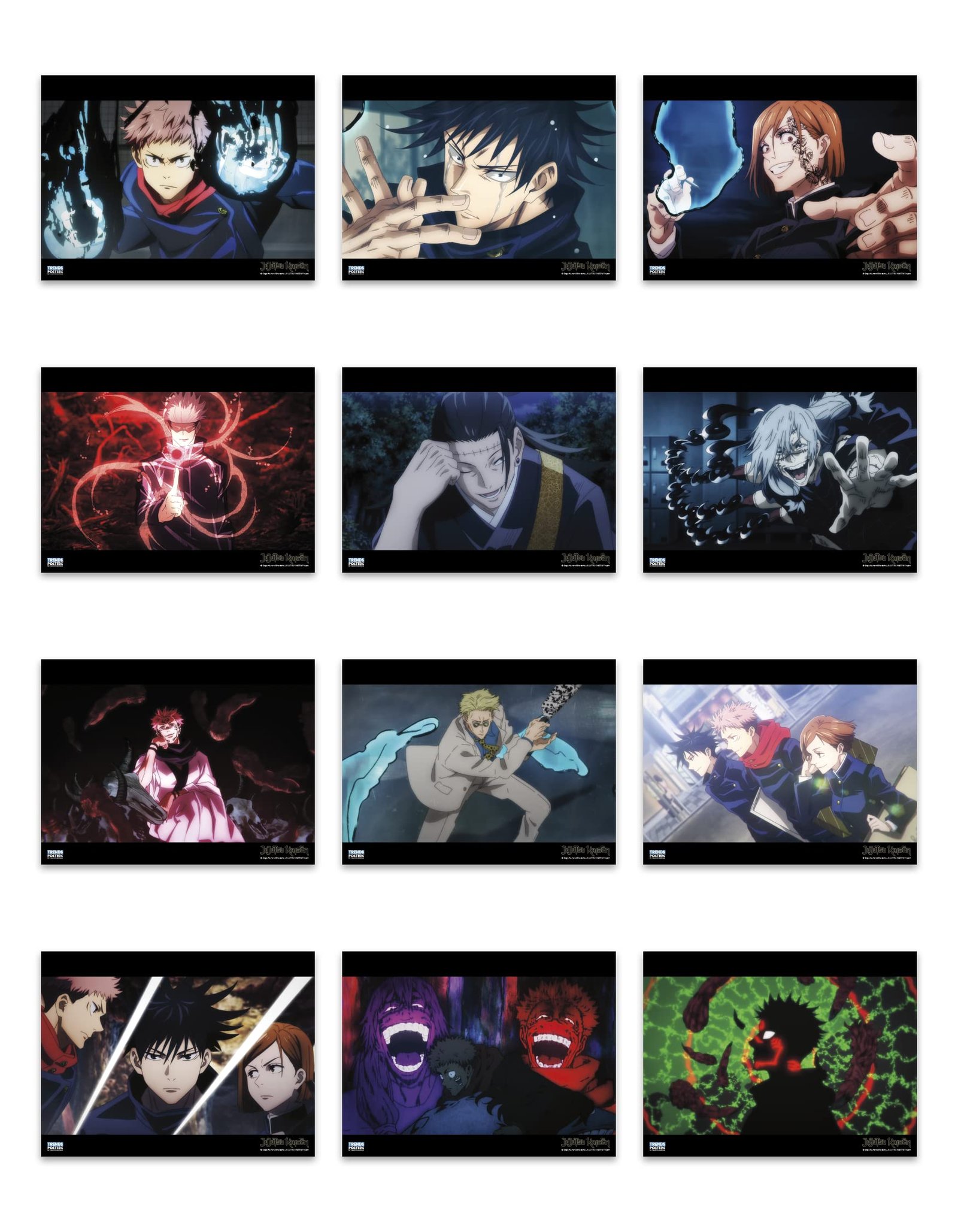 Jujutsu Kaisen Poster Book Review: Elevate Your Anime Decor