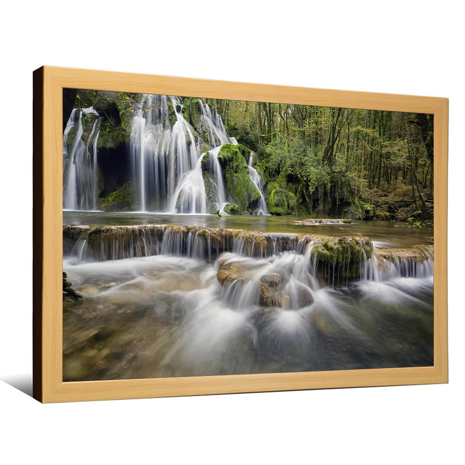 Modern Waterfall Canvas Review: Nature Meets Interior Design