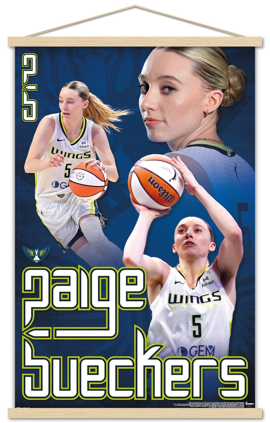 Paige Bueckers Dallas Wings Poster Review: WNBA Chic